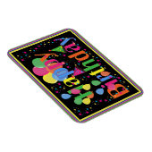 ハッピーバースデーカラフルお祝い マグネット (右側)