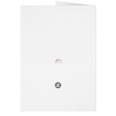 ハッピーバースデーカラフルカード (裏面)