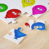 ハッピーバースデーカラフルバルーン ジグソーパズル (側面)