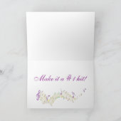 ハッピーバースデーカラフルメモカード カード (内部)