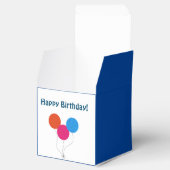 ハッピーバースデーカラフル風船 フェイバーボックス (オープン)