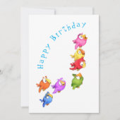 ハッピーバースデーカラフル – ハッ飛んでいるピー (正面)
