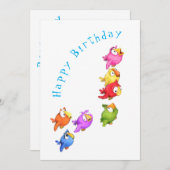 ハッピーバースデーカラフル – ハッ飛んでいるピー (正面/裏面)