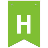 ハッピーバースデーカラフル バンティングフラッグ (第2の旗)