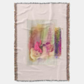 ハッピーバースデーカラーバーストベア スローブランケット (正面縦)