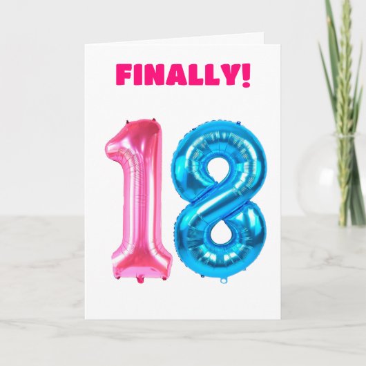 ハッピーバースデーカルク カード (正面)