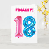 ハッピーバースデーカルク カード (黄色い花)