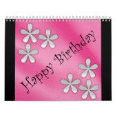 ハッピーバースデーカレンダー カレンダー (カバー)