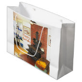 ハッピーバースデーカントリーキッチンウッドストーブ ラージペーパーバッグ (正面アングル)