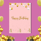 ハッピーバースデーカードのグリーティング カード