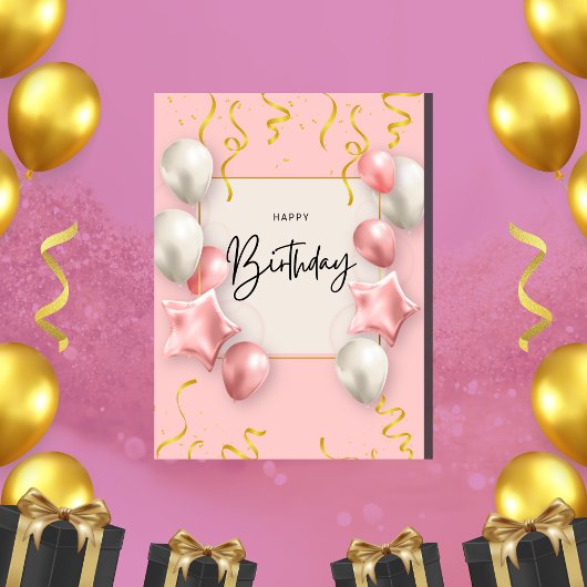 ハッピーバースデーカードのグリーティング カード
