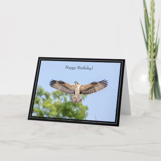ハッピーバースデーカードオスプレイ カード (正面)
