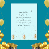 ハッピーバースデーカードギフト カード