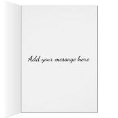 ハッピーバースデーカードバニーがあなたを愛している (内側 (右))