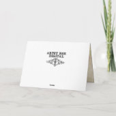 ハッピーバースデーカードヴィンテージエドワーディアンレディロマンス カード (裏面)