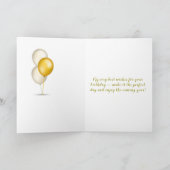 ハッピーバースデーカード写真ザ・パーフェクトデイ カード (内部)