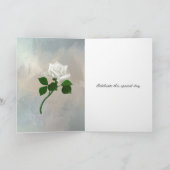 ハッピーバースデーカード素敵な花。 カード (内部)