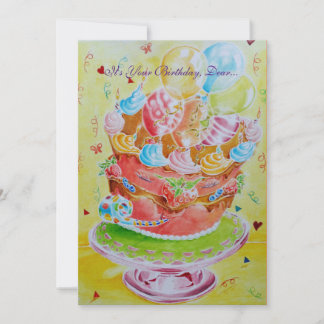 ハッピーバースデーカード