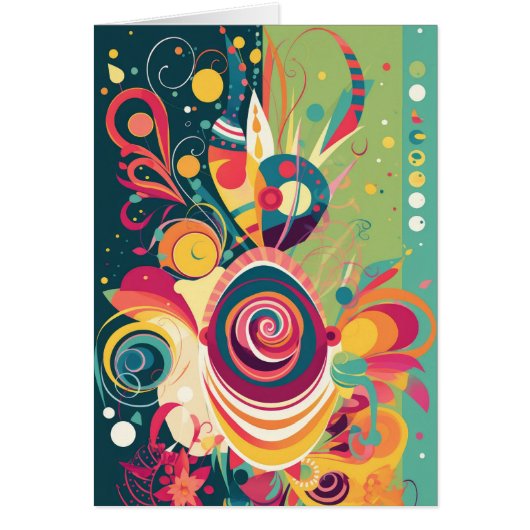 ハッピーバースデーカード (正面)