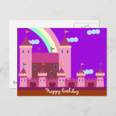 ハッピーバースデーカード0001 ポストカード (正面/裏面)