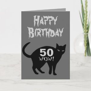 ハッピーバースデーカード50日。 カード