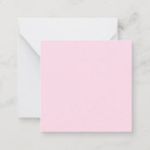 ハッピーバースデーカード、かわいい、在庫切れ！ノートカード ノートカード (裏面)