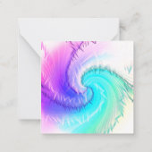 ハッピーバースデーカード、かわいい、在庫切れ!ノートカード ノートカード (裏面)