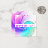 ハッピーバースデーカード、かわいい、在庫切れ!ノートカード ノートカード (正面/裏面インサイチュ)