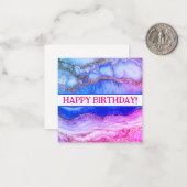 ハッピーバースデーカード、かわいい、在庫切れ!ノートカード ノートカード (正面/裏面インサイチュ)