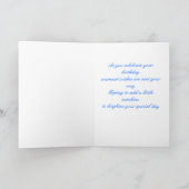 ハッピーバースデーカード カード (内部)