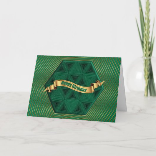 ハッピーバースデーカード カード (正面)