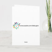 ハッピーバースデーカード カード (裏面)