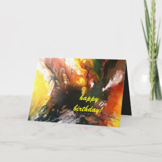 ハッピーバースデーカード カード