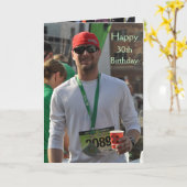 ハッピーバースデーカード カード (黄色い花)