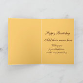 ハッピーバースデーカード カード (内部)
