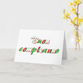 ハッピーバースデーカード カード (黄色い花)