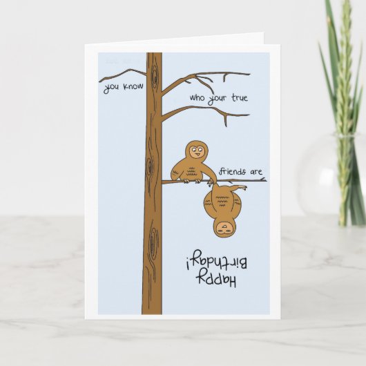 ハッピーバースデーカード カード (正面)