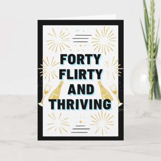 ハッピーバースデーカード カード (正面)