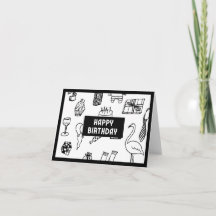 ハッピーバースデーカード