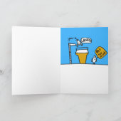 ハッピーバースデーカード カード (内部)