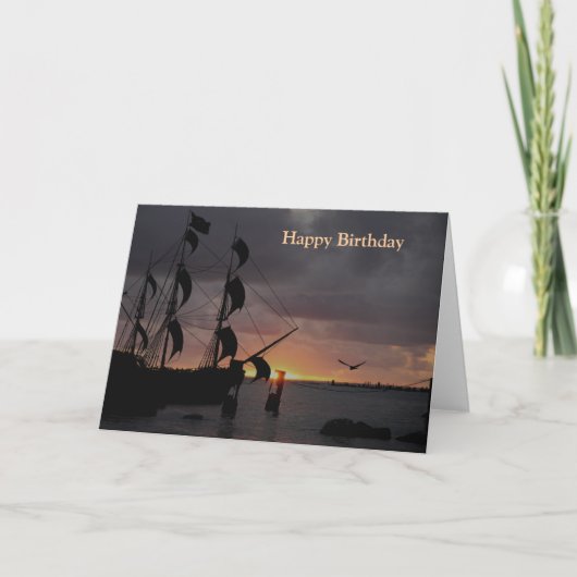 ハッピーバースデーカード カード (正面)