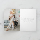 ハッピーバースデーカード カード (内部)