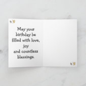 ハッピーバースデーカード カード (内部)