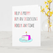 ハッピーバースデーカード カード (黄色い花)