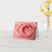 ハッピーバースデーカード カード (黄色い花)