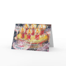 ハッピーバースデーカード