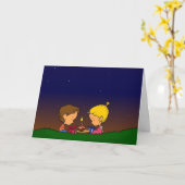 ハッピーバースデーカード カード (黄色い花)