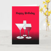 ハッピーバースデーカード カード (黄色い花)