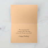 ハッピーバースデーカード カード (内部)