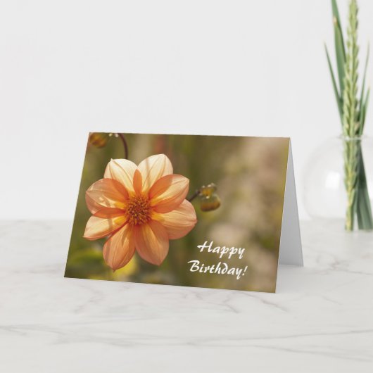 ハッピーバースデーカード カード (正面)